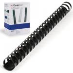 Пружины пласт. д/переплета GBC(ДжиБиСи, Англия), КОМПЛЕКТ 50шт, 28мм, на 166-240л, черные, 4028183