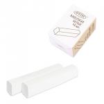 Мел белый АЛГЕМ, НАБОР  12 шт., квадратный, НМБ-12