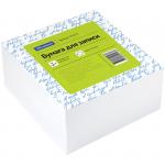 Блок для записи OfficeSpace, 9*9*4,5 см, белый, 153171