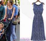 Длинное летнее платье 80226