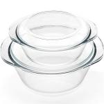 0405 Набор кастрюль HELPINA 1,5л+2л термостекло с/кр РОССИЯ