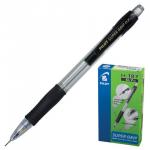 Карандаш механический PILOT H-187 "Super Grip", корпус черный, резиновый грип, ластик, 0,7 мм