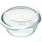 0344 Кастрюля толстостенная 1л термостекло РОССИЯ