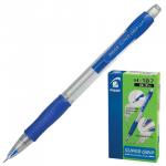 Карандаш механический PILOT H-187 "Super Grip", корпус синий, резиновый грип, ластик, 0,7 мм