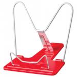 Подставка для книг ПИФАГОР СТАНДАРТ, пластик/металл, ассорти, отделение для ручки, европодвес,236901