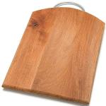 04-4 Доска разделочная полубочка малая с мет.руч