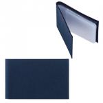 Визитница карманная FABULA "Largo" на 40 визиток, натуральная кожа, синяя, V.1.LG, ш/к-94559