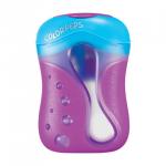 Точилка MAPED (Франция) "Color Pep's" для цветных карандашей, с контейнером, 2 отверстия, 043110