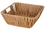 109-217 КОРЗИНКА С РУЧКАМИ КОЛЛЕКЦИЯ "НАТУРЕЛЬ" 26*26*9 СМ (КОР=80 ШТ.)