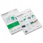 Пленки-заготовки д/ламинир-я GBC(ДжиБиСи, Англия), КОМПЛЕКТ 100шт, 154*216 мм, 125 мкм, 3200749