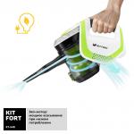 Вертикальный пылесос Kitfort  КТ-540-1 зеленый