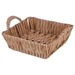 109-238 КОРЗИНКА С РУЧКАМИ КОЛЛЕКЦИЯ "НАТУРЕЛЬ" 19*19*6/9 СМ (КОР=120 ШТ.)
