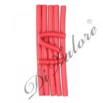 Бигуди "Бумеранг" КРАСНЫЕ 6шт Д1,2см длина 21см (301-202)