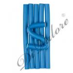 Бигуди Бумеранг СИНИЕ 6шт Д 1,6 см длина 21 см (301-204)