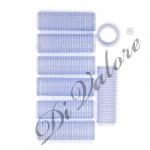 Бигуди Липучка СИНИЕ 8шт Д 2 см длина 6,2 см (301-212)