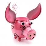 Аромалампа INTA-09 Веселый поросенок h-15см L-15см металл