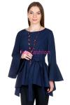 Блуза МР Joan Темно-синий