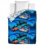 Покрывало Непоседа 'Hot Wheels' Найт Сити 145х200 хлопок 100 бязь стеганое мультиколор (447397)