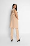 Бежевый костюм с жилетом Jdf3544