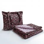 Покрывало в чехле "Пляжный комплект" 140-2, черный, 140*200 см (PC.P.140-2)