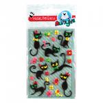 Наклейки ЛИПУНЯ "Зефирные котята", с европодвесом, MMS031