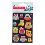 Наклейки ЛИПУНЯ "Зефирные животные", с европодвесом, MMS035