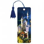 Закладка д/книг 3D BRAUBERG, объемная, "Замок в горах", с декоративным шнурком-завязкой, 125759