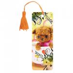 Закладка д/книг 3D BRAUBERG, объемная, "Игрушка", с декоративным шнурком-завязкой, 125760