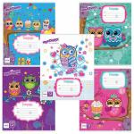 Тетрадь 12л. ЮНЛАНДИЯ клетка, обложка картон, "СОВЯТА", 104918