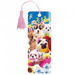Закладка д/книг 3D BRAUBERG, объемная, "Собачки", с декоративным шнурком-завязкой, 125775