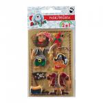 Наклейки ЛИПУНЯ "Зефирный пираты", с европодвесом, DMS001