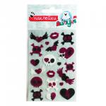 Наклейки ЛИПУНЯ "Блестящие Фан", с европодвесом, GS021