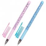 Ручка гелевая BRAUBERG Elegant, ЧЕРНАЯ, корпус ассорти, игольчатый узел 0,5мм, линия 0,38мм, 141550