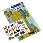 Игра магнитная Сафари-Зоопрарк. Серия Магнитные истории (европодвес)