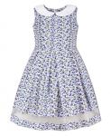 Белое летнее платье для девочек 82731