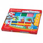 Пластилин классический BRAUBERG 10 цв., 250г, со стеком, ВЫСШЕЕ КАЧЕСТВО, картонная упаковка, 103349