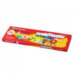 Пластилин классический BRAUBERG 24 цв., 500г, ВЫСШЕЕ КАЧЕСТВО, картонная упаковка, 103351