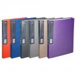 ПАПКА 40 ФАЙЛОВ А4 COMIX СИРЕНЕВЫЙ МЕТАЛЛИК