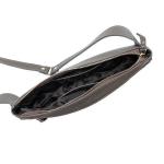 Кожаная поясная сумка Lakestone Nevil Grey