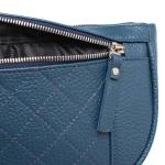 Кожаная поясная сумка Lakestone Nevil Blue