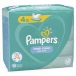 PAMPERS Детские влажные салфетки Fresh Clean 4х52 ПрепакКороб