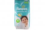 PAMPERS Подгузники Active Baby-Dry Extra Large (13-18 кг) Упаковка 52