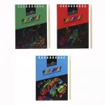 ClipStudio Блокнот со скретч - слоем, 14х10см, 8л., радужная подложка, спираль, стилус, инд. пакет