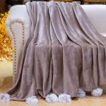 Fluffy ball (кофе) Плед 220х240