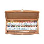 Набор акварель БН 24 кюветы кисть бук