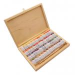 Набор акварель БН 48кювет кисть дерево