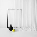 Тюль "Грик", белый                             (bl-200220-gr)