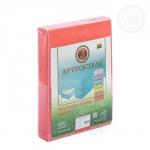 Простынь махровая на резинке "Персик"                             (arp-200181-gr)