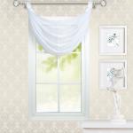 Итальянский сваг, белый                             (IL.80-22)