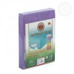 Простынь махровая на резинке "Сирень"                             (arp-200183-gr)